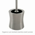 thumbnail image 3 of Hourglass Shape Stainless Steel Toilet Brush And Holder, 3 of 5