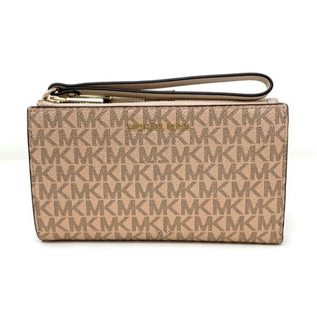 Michael Kors Giftables Double Zip Smartphone Wristlet, Soft Pink/Rose Gold