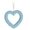 Blue, variant on Valentine's Day Decorations, Heart Ornaments, Romantic Foam Hanging Pendant for Home and Party, Easy to Hang with Ribbon, 30cm Durable and Lightweight Commemorative Gift