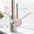 thumbnail image 2 of Single Handle Kitchen Faucet bronze Single Hole Kitchen Sink Faucet, 2 of 7