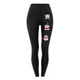 thumbnail image 4 of miqiqism Great discounts！Woman Christmas Pants Casual Slim Fit Trousers Cute Printed Legging for Teen Girls Elastic Pant,Black,X-Large, 4 of 4
