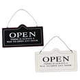 thumbnail image 4 of OULII 2Pcs Open Closed Business Sign Synthetic Material for Restaurants, 4 of 8