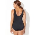 thumbnail image 2 of Swimsuits for All Women's Chlorine Resistant High Neck Tummy Control One Piece Swimsuit, 2 of 2