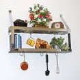 thumbnail image 6 of Double Bookshelf  Wall Mount Pot Rack, 6 of 8