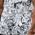 thumbnail image 3 of DC Comics Heroes All-Over Print Men's T-Shirt White Short Sleeve, 3 of 3