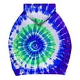 thumbnail image 4 of Oversized Hoodies for Women Cute Tie Dye Hoodie Light Weight Sweatshirt Workout Sweatshirt Fall Fashion Oversized Sweater for Women (Dark Blue,L), 4 of 5