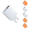 thumbnail image 3 of USB Fast Wall Charger Block 4-Interface Pd Power Adapter Fast Charging Plug Box Brick Cube EU Plug Orange, 3 of 5
