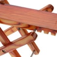 thumbnail image 6 of Milisten Bamboo Guitar Foot Rest 4 Adjustable Non Slip Foot Stool for Classical Acoustic Guitar Players Foldable Design, 6 of 7