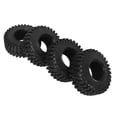 thumbnail image 1 of Juego De Neumáticos De Goma RC, Neumáticos De Rueda De Goma RC, Resistencia Al Desgaste Negra, Peso Ligero Para Reparación Anggrek RC Rubber Tire Skin, 1 of 8