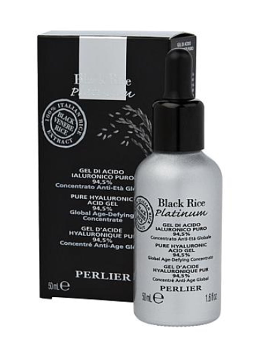 Perlier Black Rice Platinum Pure Hyaluronic Acid Packed Gel