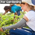 thumbnail image 5 of 6 Pairs Level 5 Cut Resistant Sleeves with Thumb Hole 18 Inches Arm Protection Sleeve Farmer Gardening, 5 of 7