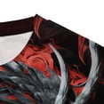 thumbnail image 5 of Men's Novelty Dragon T-Shirts 3D Printed Dragon Short Sleeve Tshirts Casual Summer Tee Top, 5 of 6