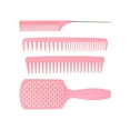 thumbnail image 2 of Sarapandan 4-Piece Detangler for Long, Thick Hair, Styling Tool in Pink Gift Box Professional Hair Comb Set for Men & Women, 2 of 8