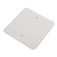 thumbnail image 1 of Metal Wall Plate For Ceiling Blank Socket Cover Enhances Appearance 4.72X4.72X0.04IN Sleek Design Easy Installation 1Pack, 1 of 5