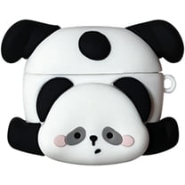 Funny Cute Cartoon Handstand Panda Earphone Case for Airpods 3 Generation Headset 3D Silicone Protective Soft Cover Suitable for Boys Girls