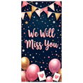 thumbnail image 3 of Decorative Design Farewell Party Banner Stars Design Goodbye Banner Pink Balloon Elements We Will Miss You for Farewell Party Office Event Home Decoration, 3 of 8