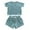 outfits 109#Blue, variant on Girls' Toddler Kids Baby 2 Piece Tracksuit Summer Outfits Solid Color Short Sleeve T Shirt with Drawstring Waist Shorts Clothing Sets,Pink,Size 3 Y-4 Y