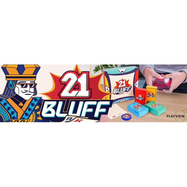21 Bluff | Blackjack's Wilder Cousin | 2-4 Player Game - Walmart.ca