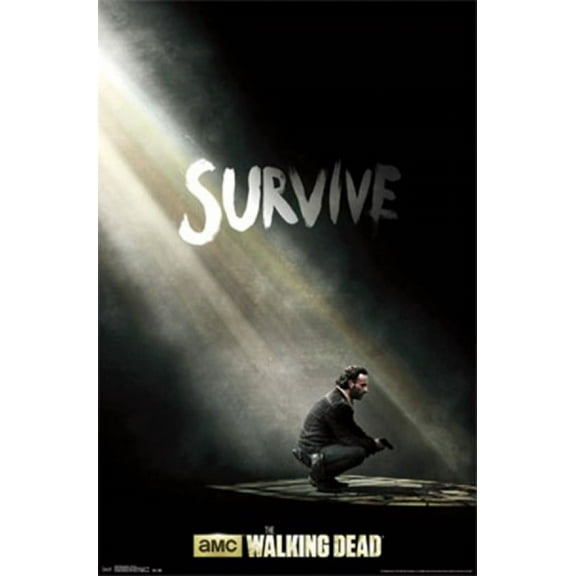 Walking Dead - Survive Laminated Poster Print (24 x 36)