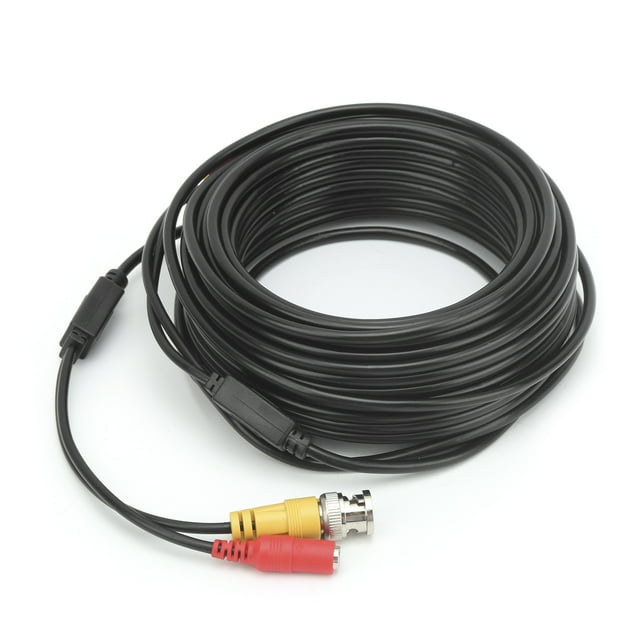 Cable de alimentación CCTV, cable de alimentación de vídeo BNC+DC Cable de vídeo BN DC Cable de alimentación de videovigilancia Uso conveniente Jadeshay A