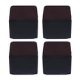 thumbnail image 3 of Elevadores multifunción, elevadores de muebles, soporte de sofá, antideslizante, almacenamiento debajo de , oficina en hogar Negro 80x52mm Macarena Elevadores de cama, 3 of 7