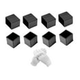 thumbnail image 1 of funtasica 8 Pcs Capuchons d'Extrémité Haute Performance pour Toit de Voiture, Barre Croisée de Couverture de Porte-Bagages, Pièces de Réparation 3cmx2cm, 1 of 9