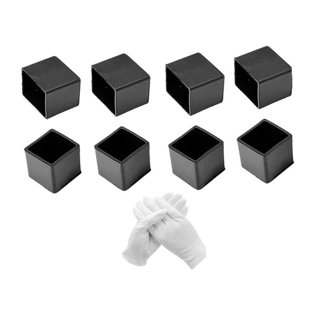 funtasica 8 Pcs Capuchons d'Extrémité Haute Performance pour Toit de Voiture, Barre Croisée de Couverture de Porte-Bagages, Pièces de Réparation 3cmx2cm