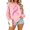 Blue4, variant on Women Breast Cancer Awareness Sweatshirt Pink Ribbon Graphic Long Sleeve Pullover Tops