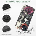 thumbnail image 2 of Suitable for iPhone 13 phone case, fully shock-absorbing PC plastic protective phone case, suitable for Apple iPhone 13/14 cute skull flower, 2 of 4