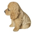 thumbnail image 3 of Décoration de Jardin Statue d'Animal Couleur Crème Statue Cocker Spaniel, 3 of 5