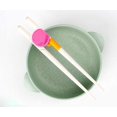 thumbnail image 4 of Nvzi Training Chopsticks for Kids Adults and Beginners, Reusable Right Learning Chopstick for Child Beginners Right or Left Hand, 4 of 5