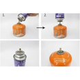 thumbnail image 3 of 3 Pack Adaptateur de Recharge de Gaz - Bouteille de Gaz Butane / Buse Type Cartouche - Recharge Valve à Vis - Cartouche de Gaz Butane, 3 of 5