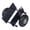 Black 36, variant on 600lb Panel Dolly with 10in. Pneumatic Wheels, Heavy Duty Metal Dolly for Moving Doors and Panels, Adjustable Clamp Grip, Black Alloy Steel