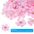 thumbnail image 4 of Uxcell 1.77" Artificial Plum Blossom Flower Heads, 50 Pack Silk Plum Blossom Fake Heads for Wedding DIY Craft, Pink, 4 of 7