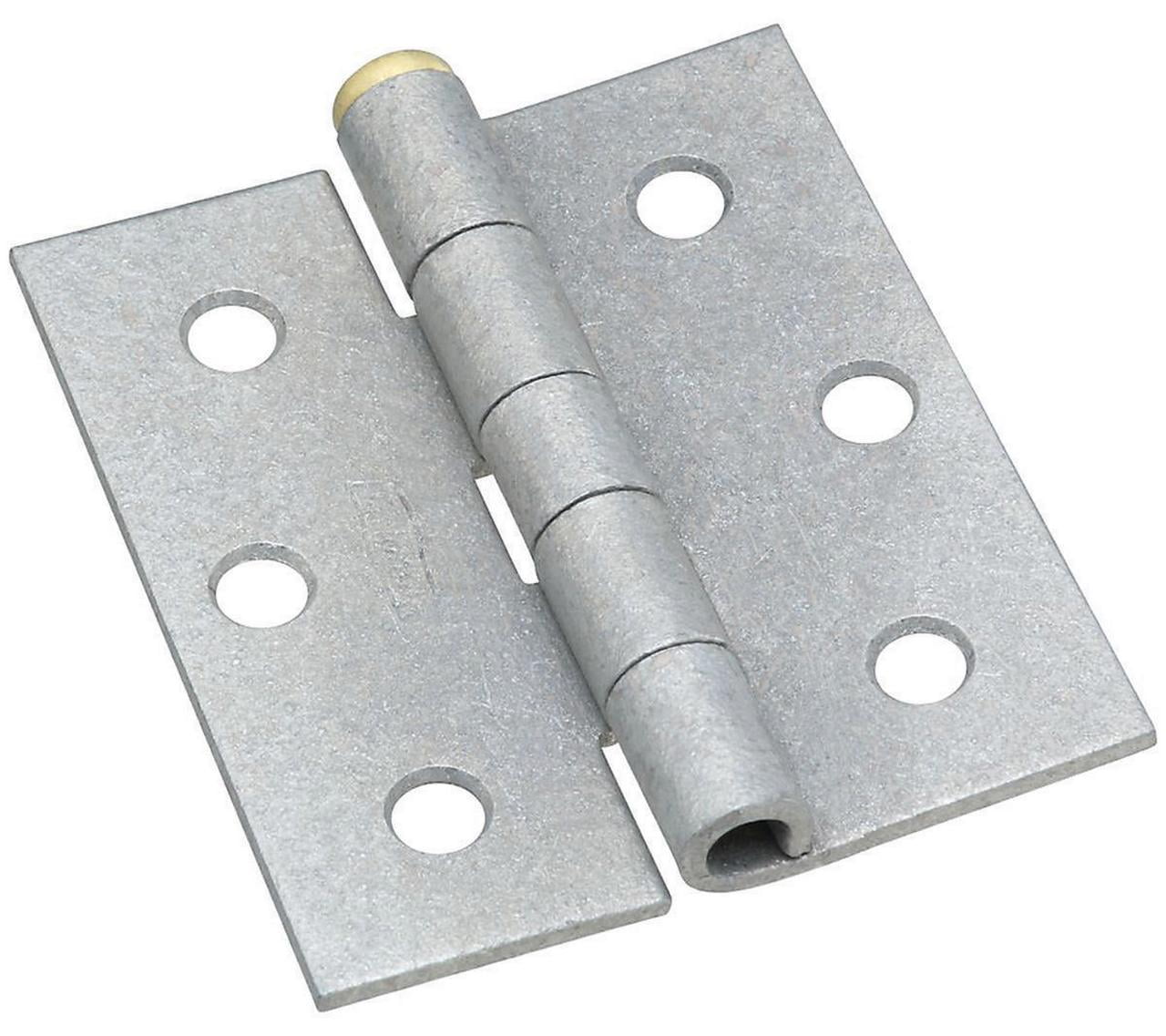 L Stainless Steel Door Hinge 1 pk National Hardware 4 in