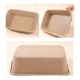thumbnail image 2 of ACDANC 2026 New Disposable Cat Litter Box for Cat,Kitten,Small Pets Durable Nonstick Open Brown, 2 of 7