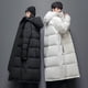 thumbnail image 2 of Chaqueta de plumón para mujer Versión china de juego de la chaqueta de plumón para parejas, hombres y mujeres, uniformes escolares sueltos coreanos engrosados por encima de la rodilla, 2 of 6