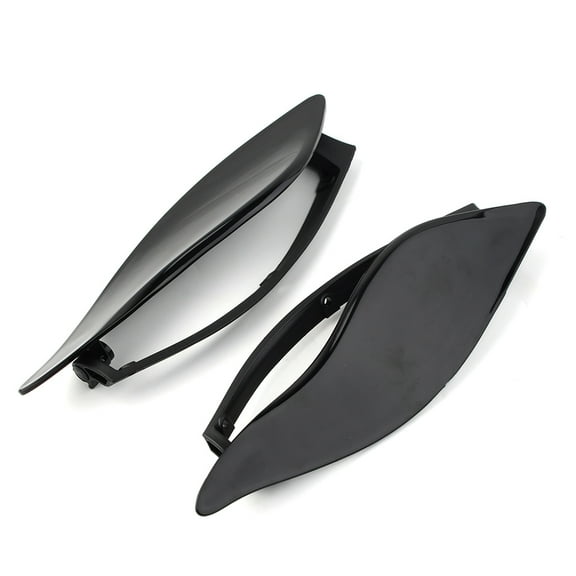 NS Black Adjustable Fairing Air Deflectors for Harley Touring Street Glide special, Electra Glide, Ultra Classic, Ultra Limited, Ultra Limited Low 2014 - 2022, 2PCS