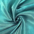 thumbnail image 4 of Balsa Circle 60" x 102" Satin Rectangular Tablecloth Turquoise Table Linen, 4 of 5