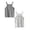 Grey, Light Gray, variant on 2 Pack Girls Tank Tops Summer Soft Cotton Camisole Undershirt Cute Cartoon Prints Sleeveless Tanks, Pink, Light Pink, Size 4-5 Years
