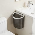 thumbnail image 4 of Papelera de Pared | Cesta de Basura para Debajo Del Armario | Organizador de Cocina Que Ahorra Espacio para El Hogar | 1 Pieza de Material | para Cocina, Baño, Lavadero y Dormitorio, 4 of 6