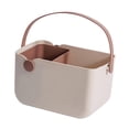 thumbnail image 2 of Cesta abierta para ducha portátil, cesta para baño, bolsa para dormitorio, suministros de cocina ligeros, bolsa de almacenamiento para ducha portátil beige, 2 of 8