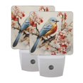 thumbnail image 5 of Bird on Flowers Trees Night Light LED Dusk to Dawn Auto Sensor Night Lamp Plug-in Nightlight for Bedroom Hallway Kitchen 2 PCs, 5 of 7