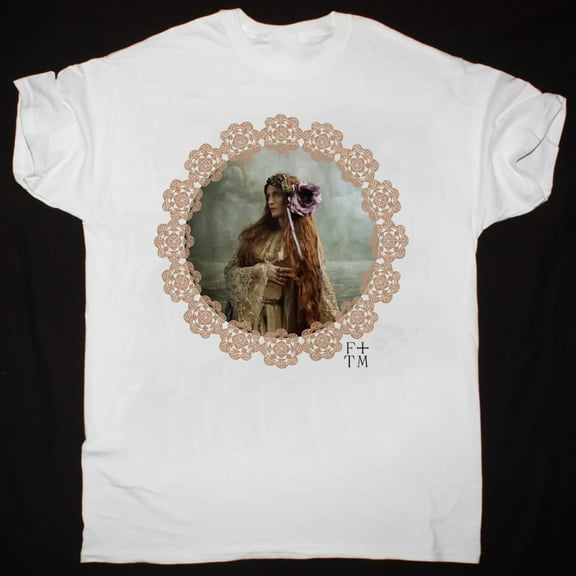 Florence & The Machine White T-Shirt Cotton Full Size S-5XL "T-Shirts Size 5XL for Men