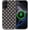 Brown & Blue Polka Dot Cute, variant on for iPhone 15 Pro Case for Women Girl Men Boy, Compatible with MagSafe, Shockproof Soft Silicone & Hard PC Shell Protective Case for iPhone 15 Pro - Cosmic Black Cat Moon
