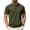 Army Green, variant on Men's Knit Polo Shirt Short Sleeve Vintage Golf Shirt Lightweight Classic Fit Shirts