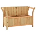 thumbnail image 2 of vidaXL Bench 107x45x75.5 cm Solid Wood Fir, 2 of 5