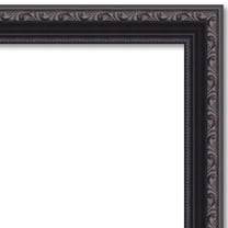 11x20 Antique Red Picture Frame - UV Acrylic, Foam Board Backing, Hanging Hardware