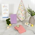 thumbnail image 6 of RITZ 100% Cotton Kitchen Towels, Easter Bunny Spring – Absorbent Dish Towels for Drying & Cleaning – Soft & Durable (Set of 4), 6 of 6