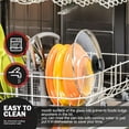 thumbnail image 6 of 5.9" Glass Slow Cooker Lid,  Replacement Round Glass Lid, Universal Tempered Glass Lid with Sturdy Handle for Frying Pans, Thickened and Transparent Cookware Cover, 6 of 6